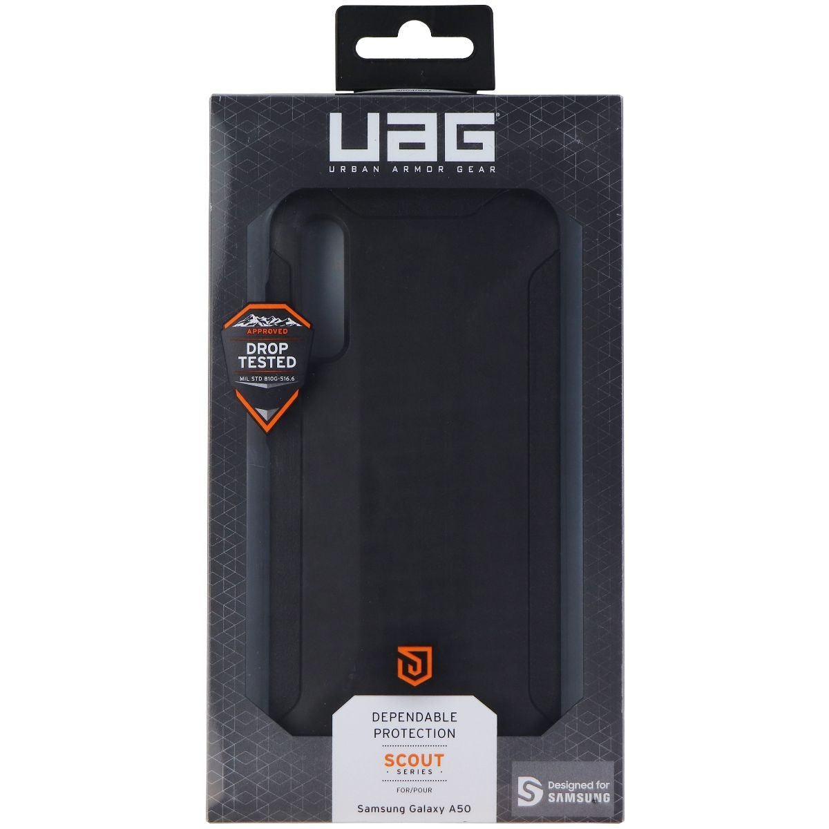 Urban Armor Gear Scout Series Case for Samsung Galaxy A50 - Black Cell Phone - Cases, Covers & Skins Urban Armor Gear - Simple Cell Bulk Wholesale Pricing - USA Seller