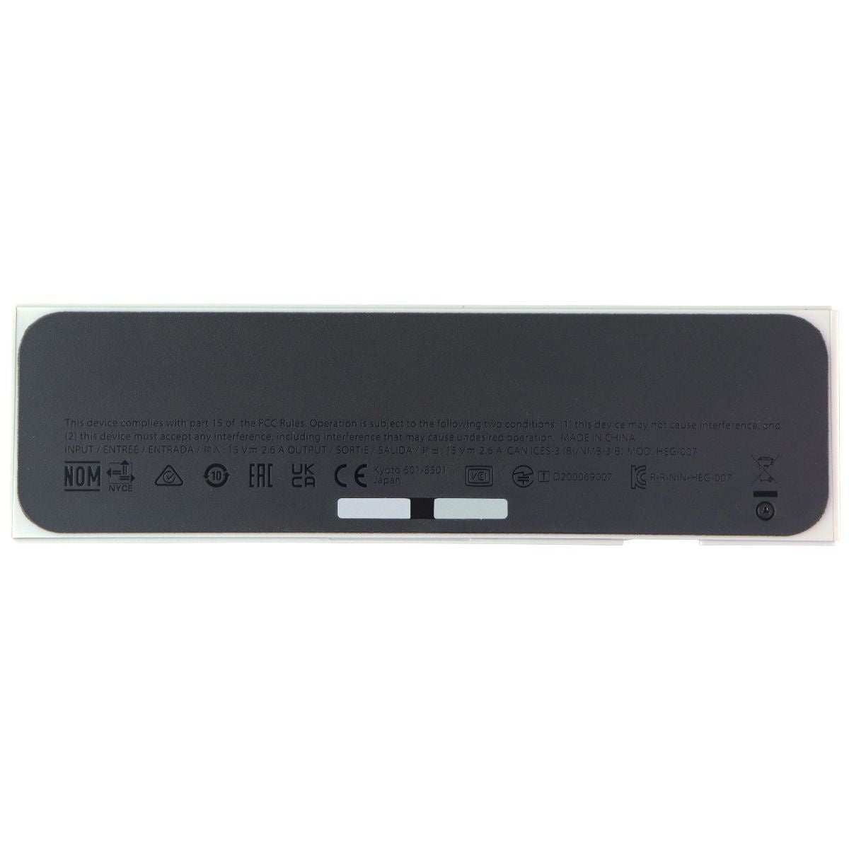 Official Nintendo Switch Dock - OLED Model - White (HEG-OO7) / No Power Cord Gaming/Console - Other Accessories Nintendo - Simple Cell Bulk Wholesale Pricing - USA Seller