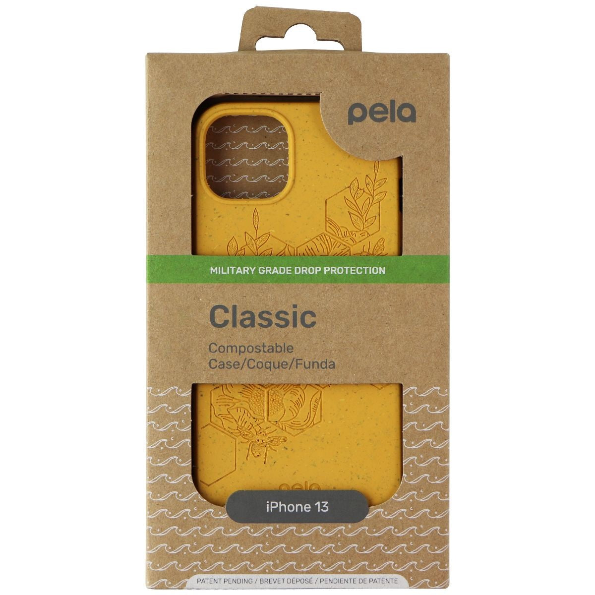 Pela Classic Series Flexible Case for Apple iPhone 13 - Yellow Cell Phone - Cases, Covers & Skins Pela - Simple Cell Bulk Wholesale Pricing - USA Seller