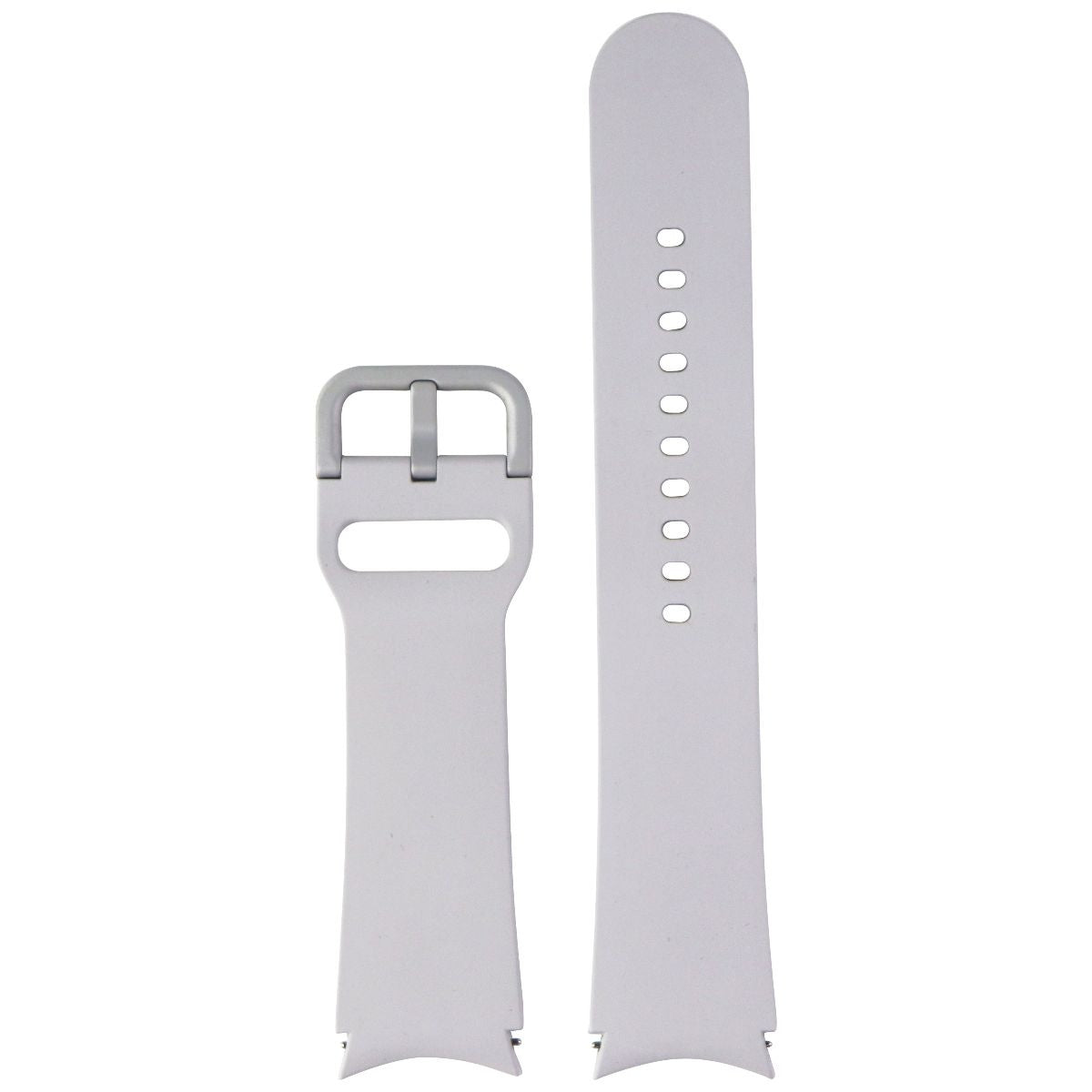 Samsung Sport Band for Galaxy Watch4 & Watch4 Classic - Silver 20mm Medium/Large Smart Watch Accessories - Watch Bands Samsung - Simple Cell Bulk Wholesale Pricing - USA Seller