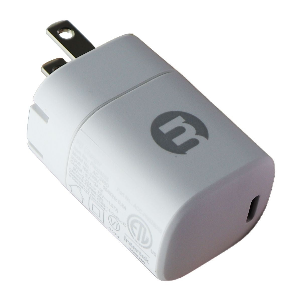 mWorks! mPower! 20W Fast PD USB-C Wall Charger - White Cell Phone - Chargers & Cradles mWorks! - Simple Cell Bulk Wholesale Pricing - USA Seller