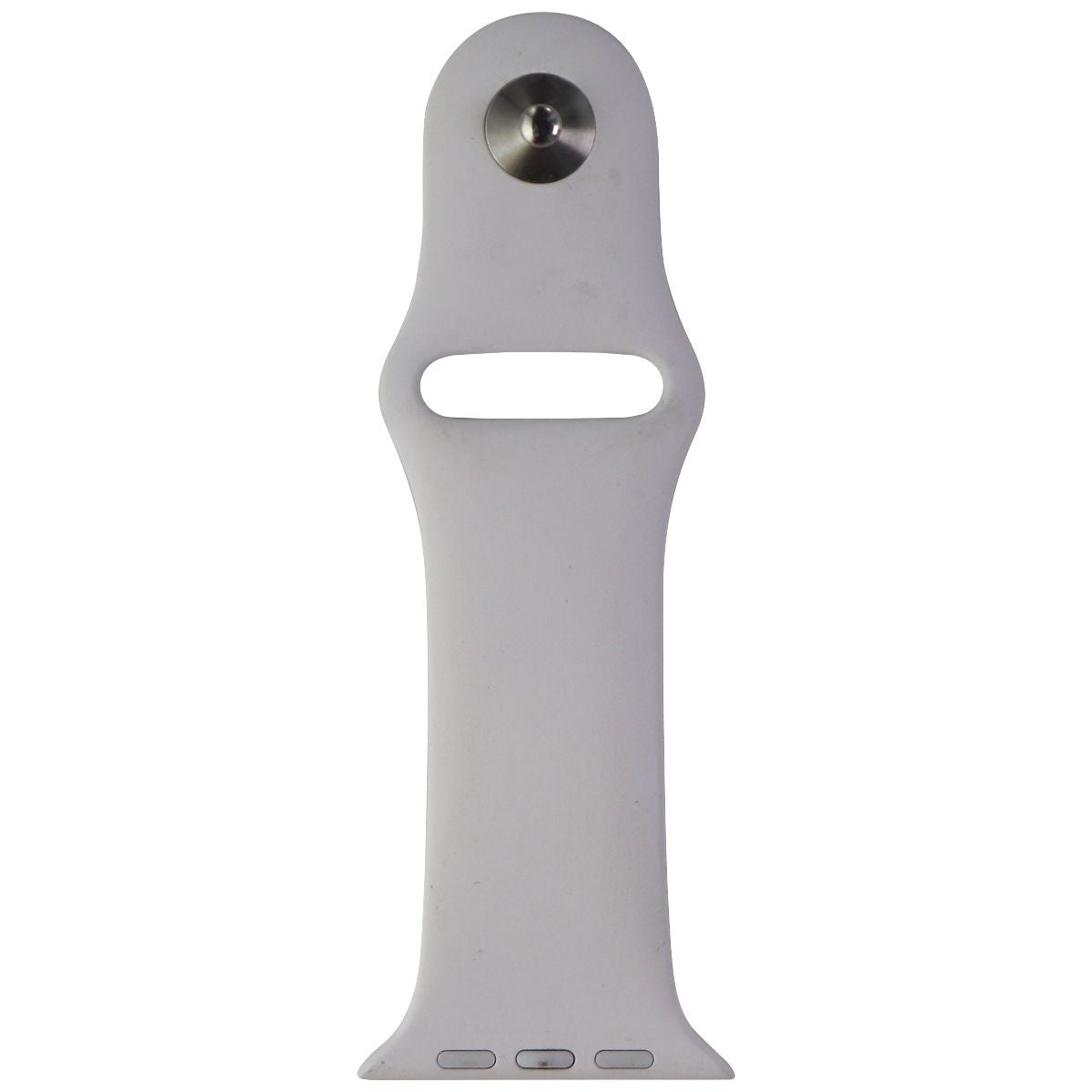 Apple 44mm Sport Band Clasp for Apple Watch 42/44/45mm Case - Soft White/Silver Smart Watch Accessories - Watch Bands Apple - Simple Cell Bulk Wholesale Pricing - USA Seller