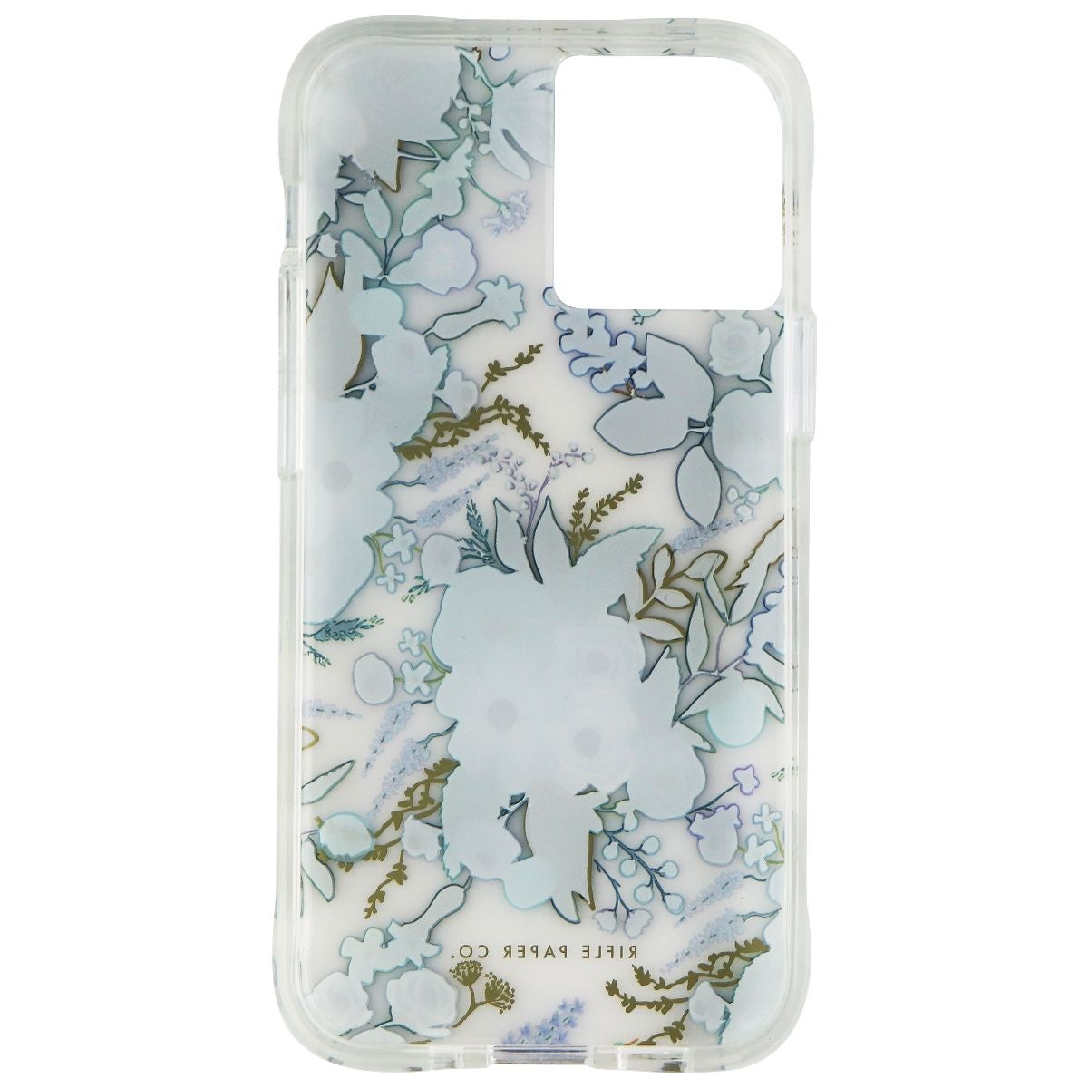 Rifle Paper CO. Protective Case for iPhone 12 mini (5G) - Garden Party Blue Cell Phone - Cases, Covers & Skins Case-Mate - Simple Cell Bulk Wholesale Pricing - USA Seller