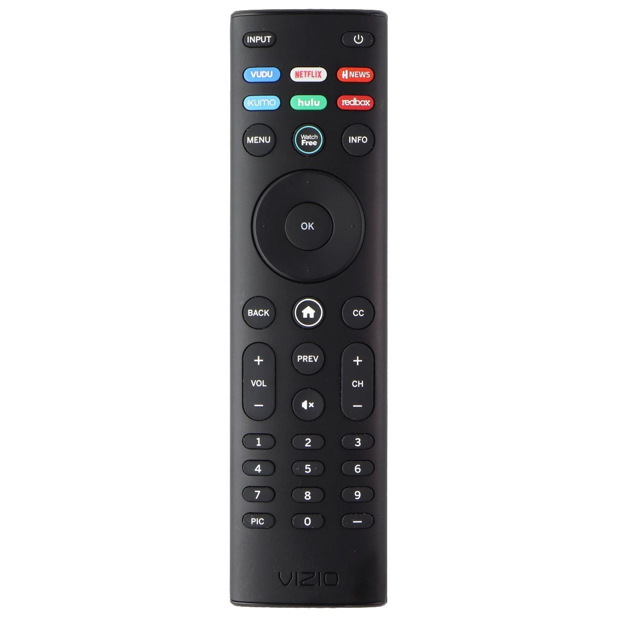Vizio OEM Remote Control (XRT140RL) with Vudu/Netflix/HNews Keys TV, Video & Audio Accessories - Remote Controls Vizio - Simple Cell Bulk Wholesale Pricing - USA Seller
