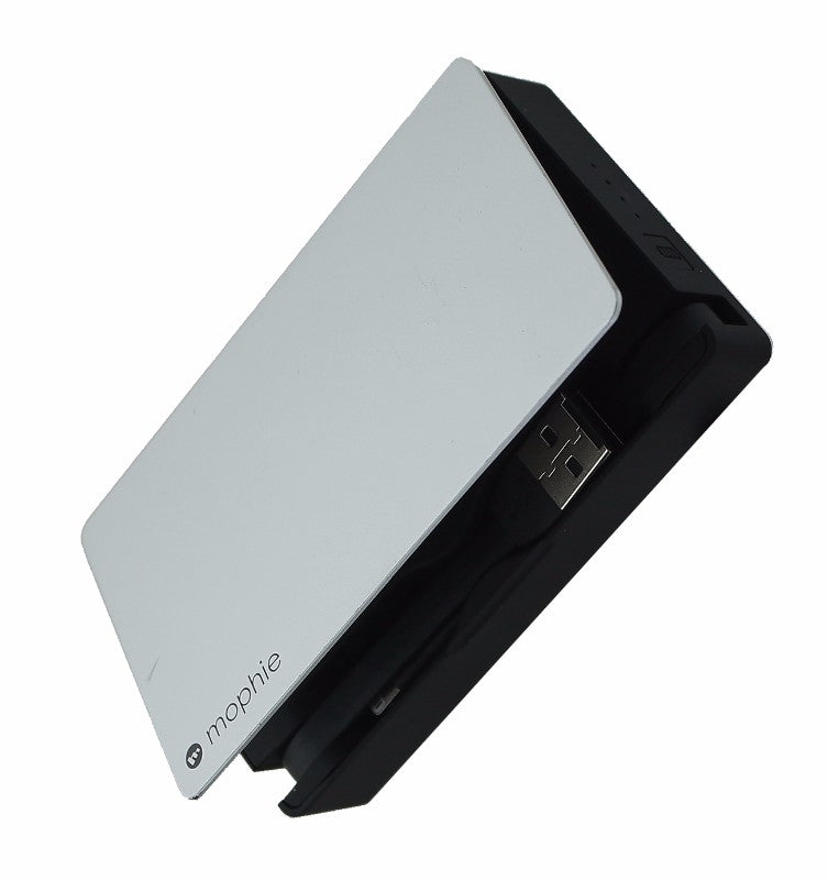 Mophie Power Station 5000mAh Portable Charger for iPhones - Silver Cell Phone - Chargers & Cradles Mophie - Simple Cell Bulk Wholesale Pricing - USA Seller