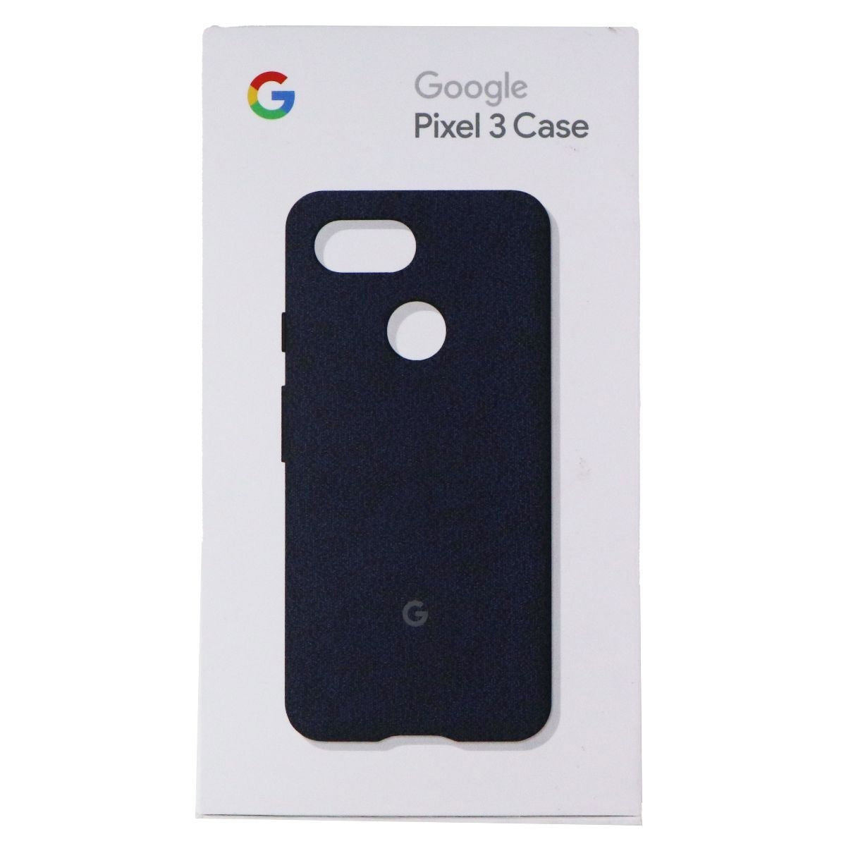 Google Fabric Case for Google Pixel 3 Smartphones - Indigo Blue Fabric Cell Phone - Cases, Covers & Skins Google - Simple Cell Bulk Wholesale Pricing - USA Seller