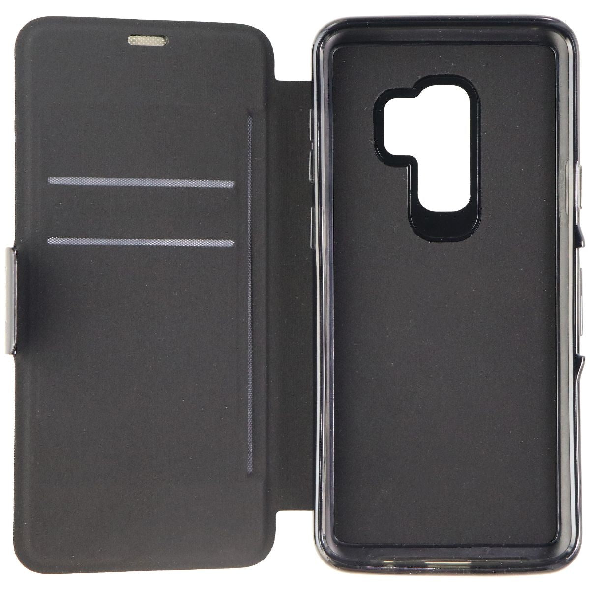 ZAGG Oxford Series Folio Case for Samsung Galaxy (S9+)(Plus Model) - Black Cell Phone - Cases, Covers & Skins Zagg - Simple Cell Bulk Wholesale Pricing - USA Seller