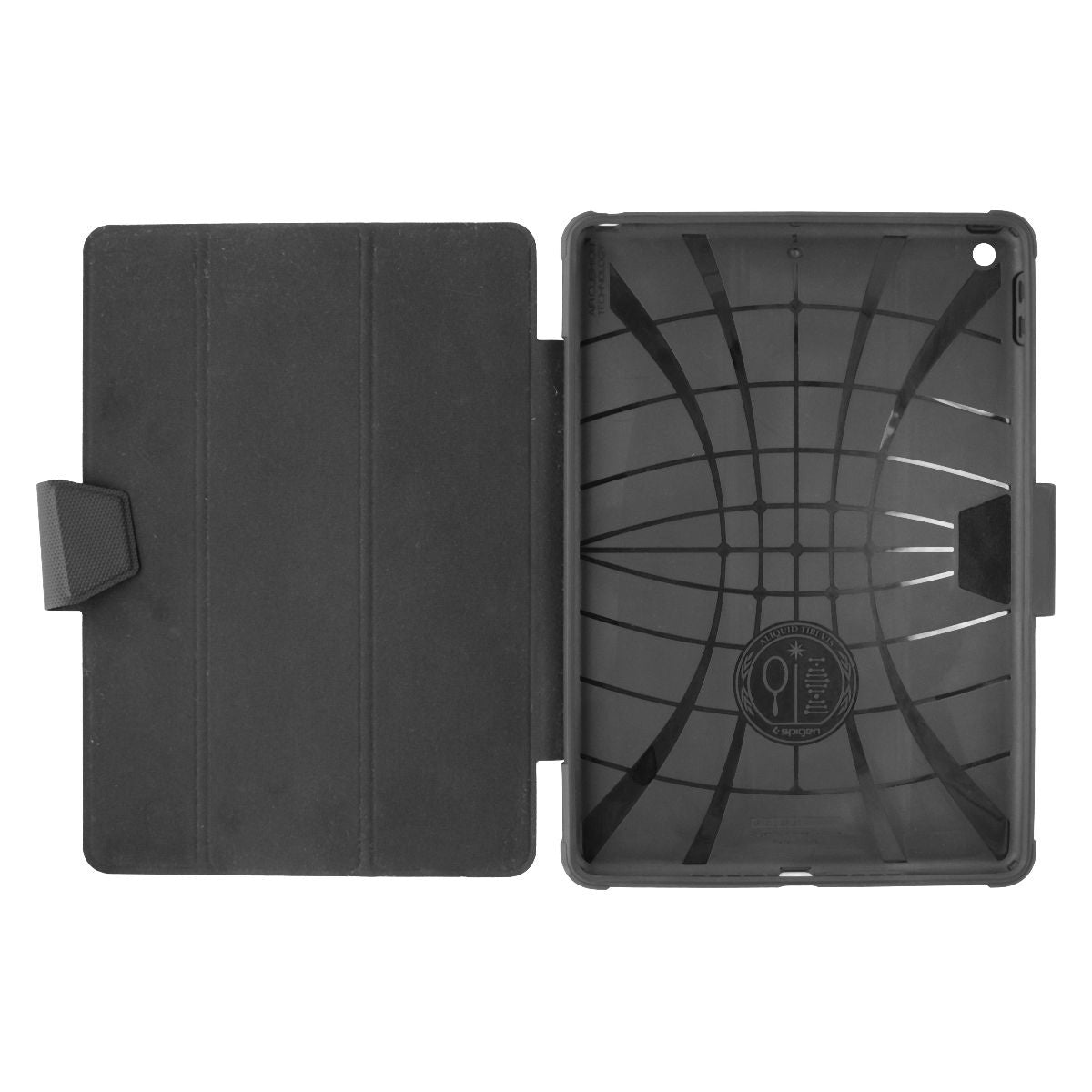 Spigen Core Armor Folio Case for Apple iPad 10.2-inch (9th Gen) - Black iPad/Tablet Accessories - Cases, Covers, Keyboard Folios Spigen - Simple Cell Bulk Wholesale Pricing - USA Seller