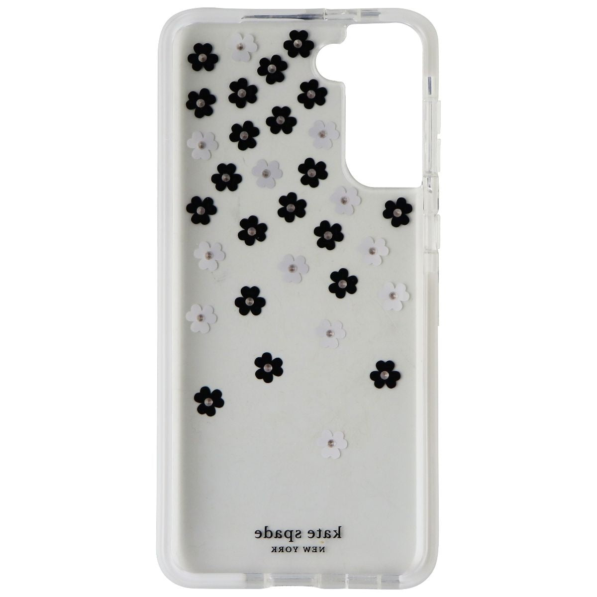 Kate Spade Defensive Hardshell Case for Galaxy (S21+) 5G - Scattered Flowers Cell Phone - Cases, Covers & Skins Kate Spade - Simple Cell Bulk Wholesale Pricing - USA Seller