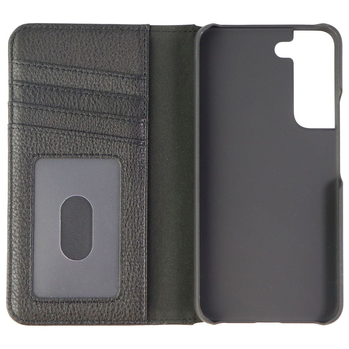 Case-Mate Genuine Leather Wallet Folio Case for Samsung Galaxy S22 - Black Cell Phone - Cases, Covers & Skins Case-Mate - Simple Cell Bulk Wholesale Pricing - USA Seller