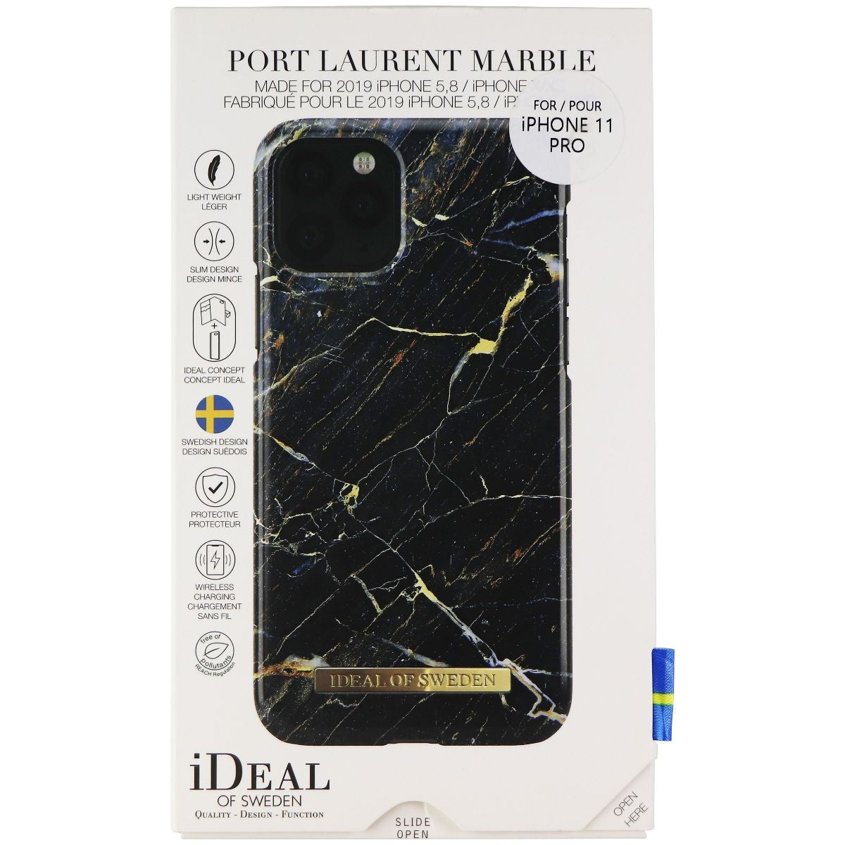 iDeal of Sweden Hardshell Case for Apple iPhone 11 Pro - Port Laurent Marble Cell Phone - Cases, Covers & Skins iDeal of Sweden - Simple Cell Bulk Wholesale Pricing - USA Seller
