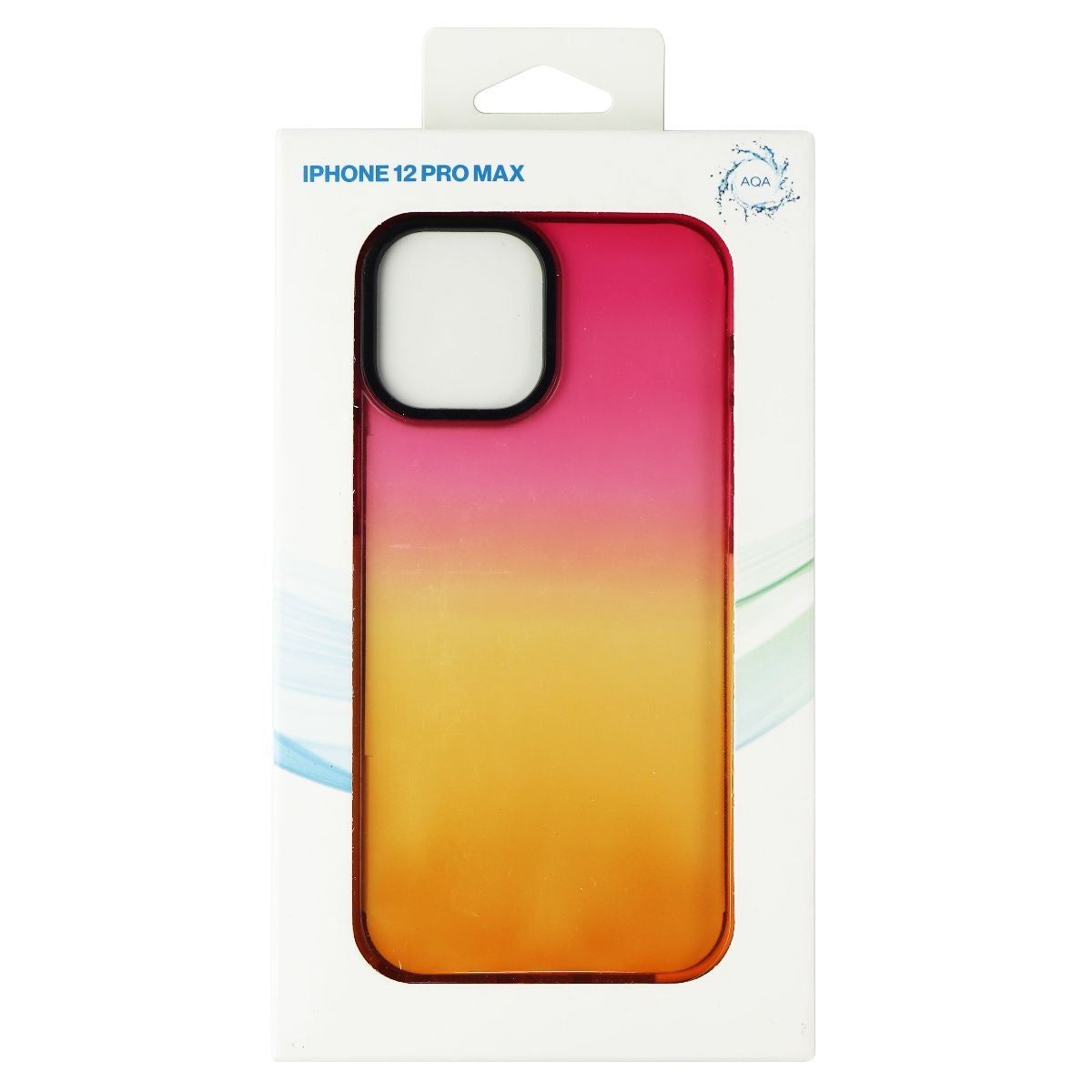 AQA Hard Protective Case for Apple iPhone 12 Pro Max - Pink/Orange Cell Phone - Cases, Covers & Skins AQA - Simple Cell Bulk Wholesale Pricing - USA Seller