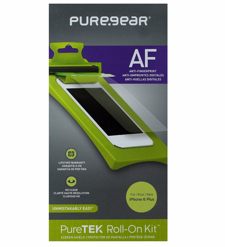 PureGear PureTek Roll-On Screen Kit for iPhone 6s Plus 6 Plus - Anti-fingerprint Cell Phone - Screen Protectors PureGear - Simple Cell Bulk Wholesale Pricing - USA Seller