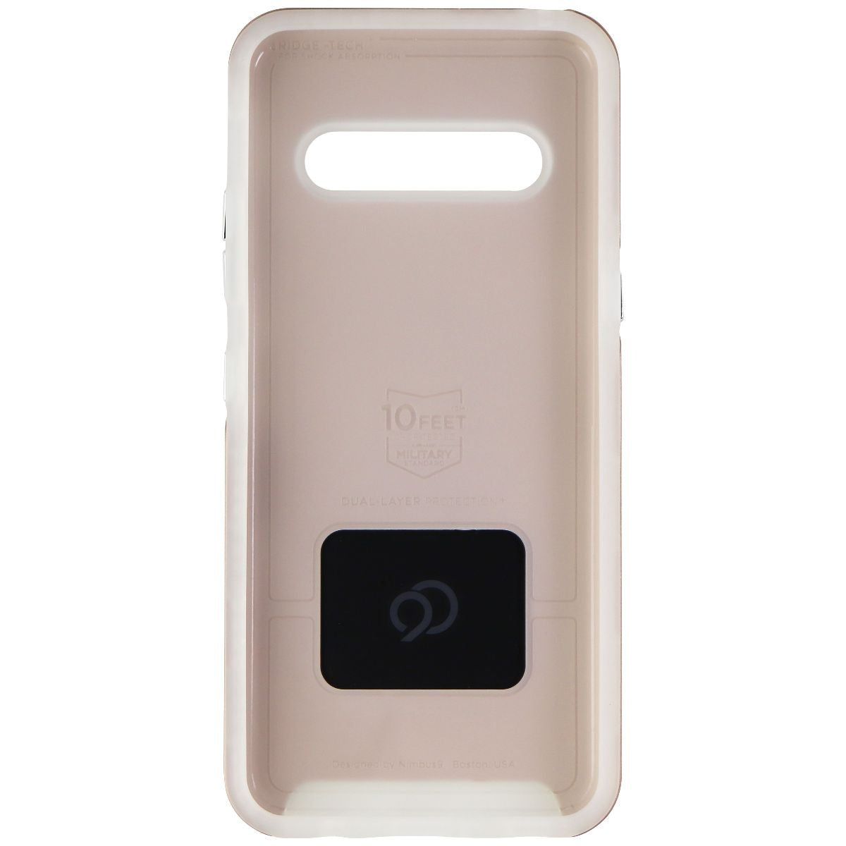 Nimbus9 Cirrus 2 Series Case for LG V60 ThinQ Smartphones - Rose Clear/Frost Cell Phone - Cases, Covers & Skins Nimbus9 - Simple Cell Bulk Wholesale Pricing - USA Seller