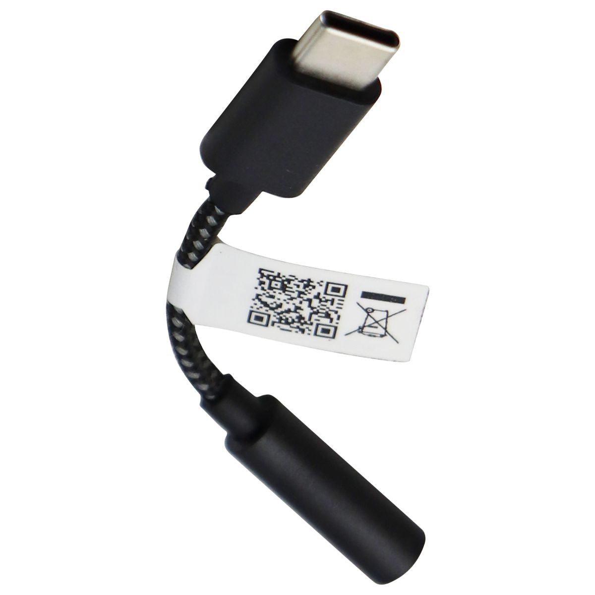 Headphone Adapter for USB-C & 3.5mm Devices - Black Cell Phone - Cables & Adapters Unbranded - Simple Cell Bulk Wholesale Pricing - USA Seller