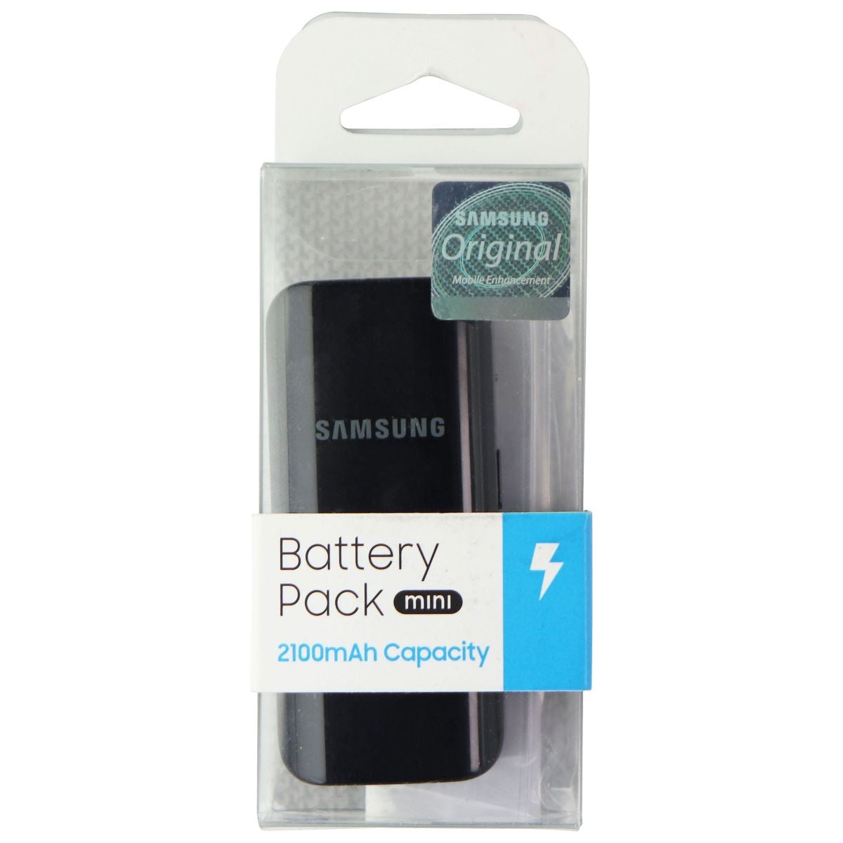 Samsung Original Battery Pack Mini (5V/1A) 2100 mAh Portable USB Charger - Black Cell Phone - Chargers & Cradles Samsung - Simple Cell Bulk Wholesale Pricing - USA Seller