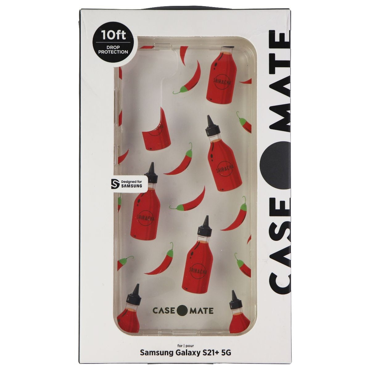 Case-Mate Fashion Prints Case for Samsung Galaxy S21+ Plus 5G - Hot Peppers Cell Phone - Cases, Covers & Skins Case-Mate - Simple Cell Bulk Wholesale Pricing - USA Seller