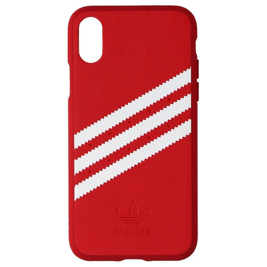 Adidas 3-Stripes Snap Case for Apple iPhone Xs/X - Red Cell Phone - Cases, Covers & Skins Adidas - Simple Cell Bulk Wholesale Pricing - USA Seller