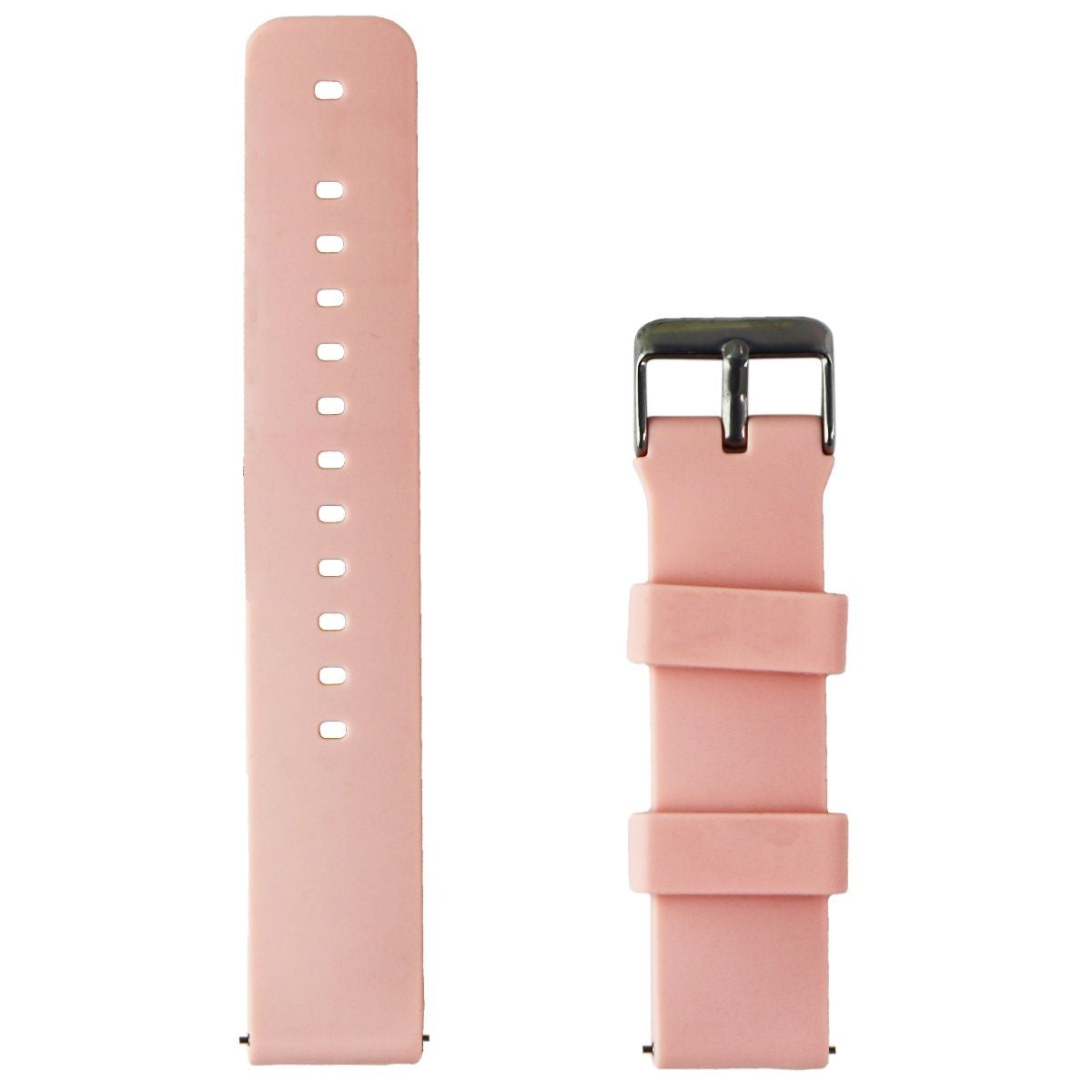LWSENGME 20mm Quick Release Silicone Adjustable Band for Watches - Pink Smart Watch Accessories - Watch Bands LWSENGME - Simple Cell Bulk Wholesale Pricing - USA Seller