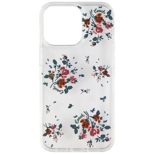 Coach Protective Hardshell Case for iPhone 13 Pro - Rose Bouquet/Clear Cell Phone - Cases, Covers & Skins Coach - Simple Cell Bulk Wholesale Pricing - USA Seller