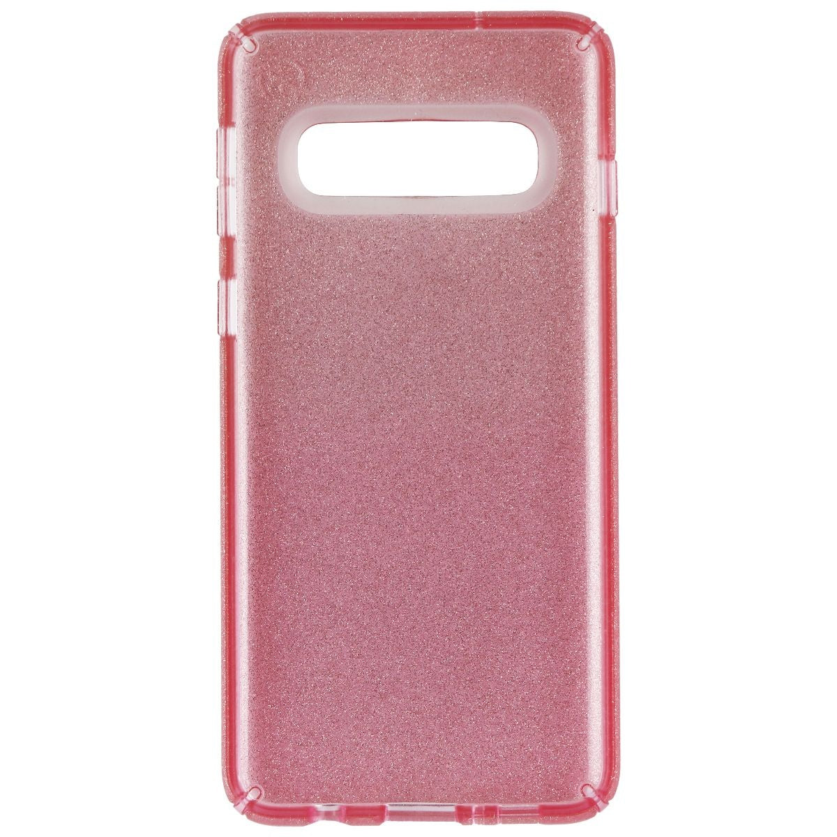 Speck Presidio Clear + Glitter Case for Galaxy S10 - Gold Glitter / Bella Pink Cell Phone - Cases, Covers & Skins Speck - Simple Cell Bulk Wholesale Pricing - USA Seller
