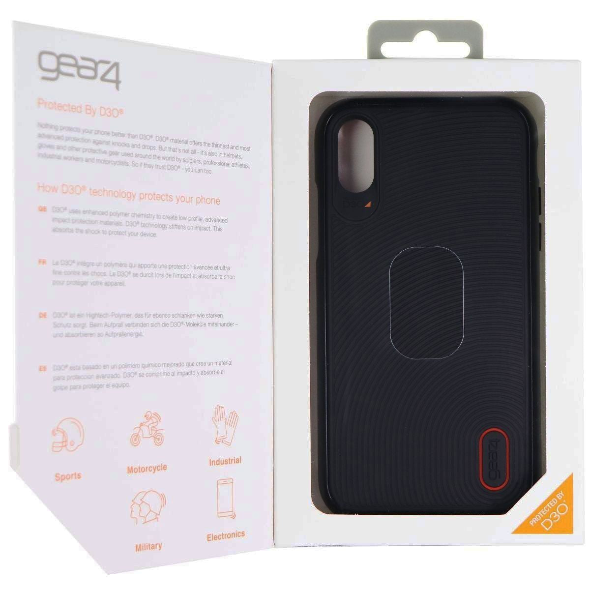 ZAGG Battersea Series Case for Apple iPhone XR - Black/Red Cell Phone - Cases, Covers & Skins Zagg - Simple Cell Bulk Wholesale Pricing - USA Seller
