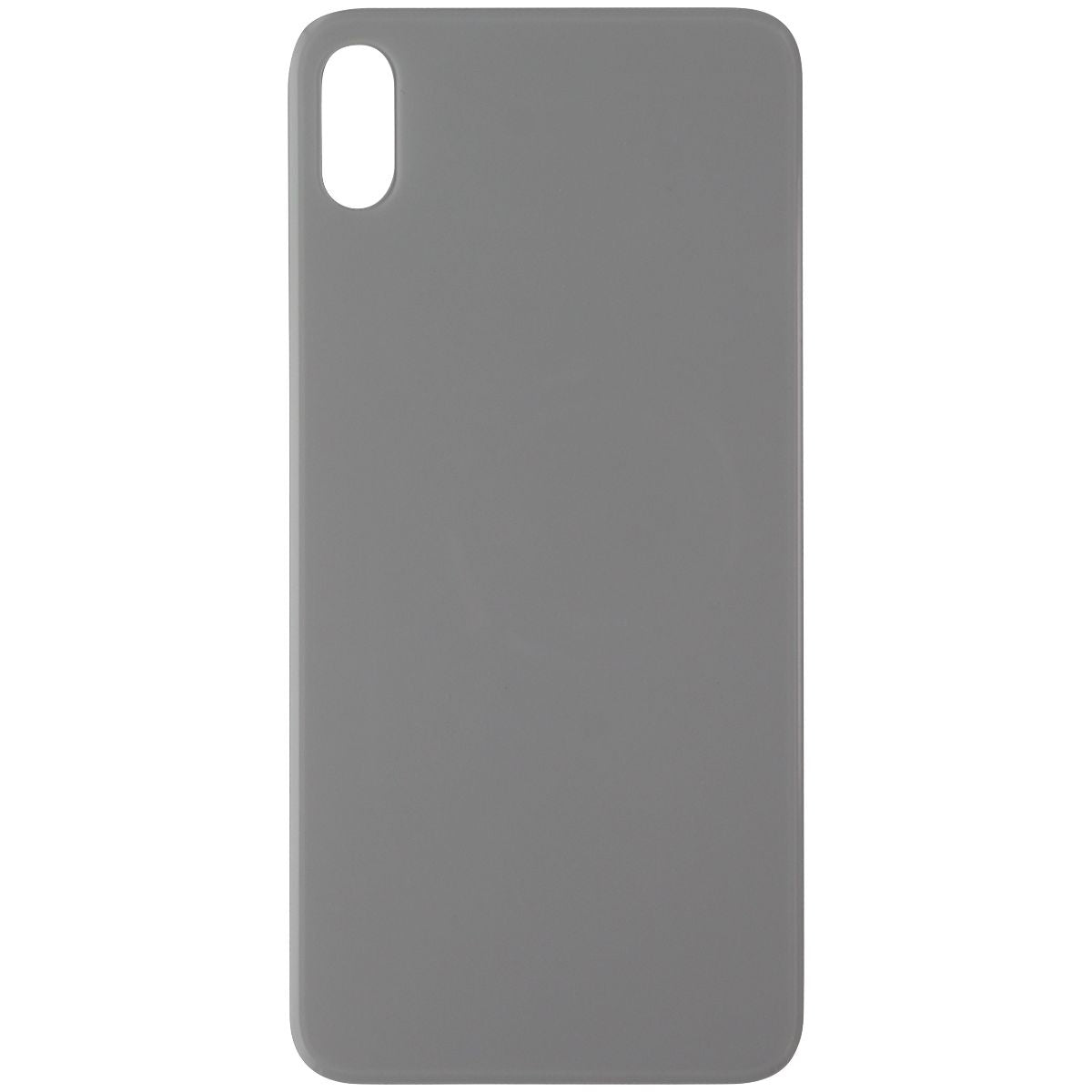 Repair Part - Back Glass Panel for Apple iPhone Xs Max - Silver (No Logo) Cell Phone - Replacement Parts & Tools Unbranded - Simple Cell Bulk Wholesale Pricing - USA Seller