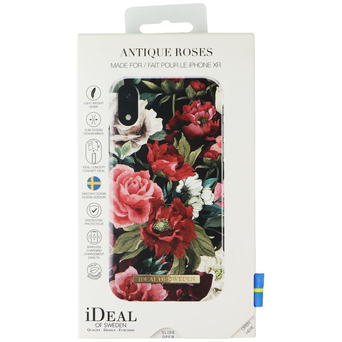 iDeal of Sweden Printed Case for Apple iPhone XR - Antique Roses Cell Phone - Cases, Covers & Skins iDeal of Sweden - Simple Cell Bulk Wholesale Pricing - USA Seller