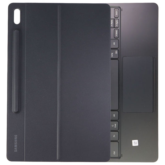 Samsung Tablet Book Cover Keyboard for Galaxy Tab (S8+) and Tab (S7+) - Black iPad/Tablet Accessories - Cases, Covers, Keyboard Folios Samsung - Simple Cell Bulk Wholesale Pricing - USA Seller