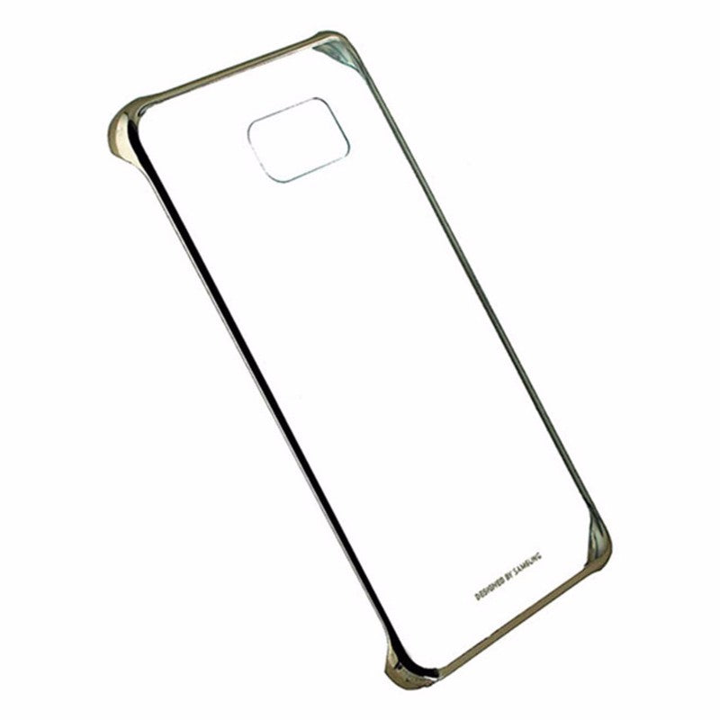Samsung Clear Cover Slim Case for Samsung Galaxy Note5 - Clear / Gold Cell Phone - Cases, Covers & Skins Samsung - Simple Cell Bulk Wholesale Pricing - USA Seller