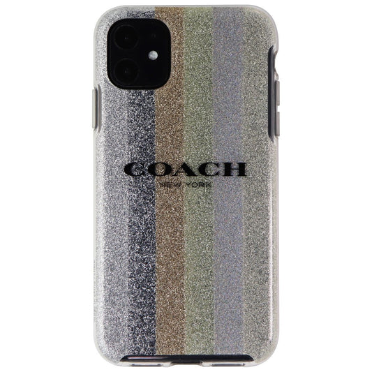 Coach Protective Case for Apple iPhone 11 (6.1-inch) - Glitter Americana Cell Phone - Cases, Covers & Skins Coach - Simple Cell Bulk Wholesale Pricing - USA Seller