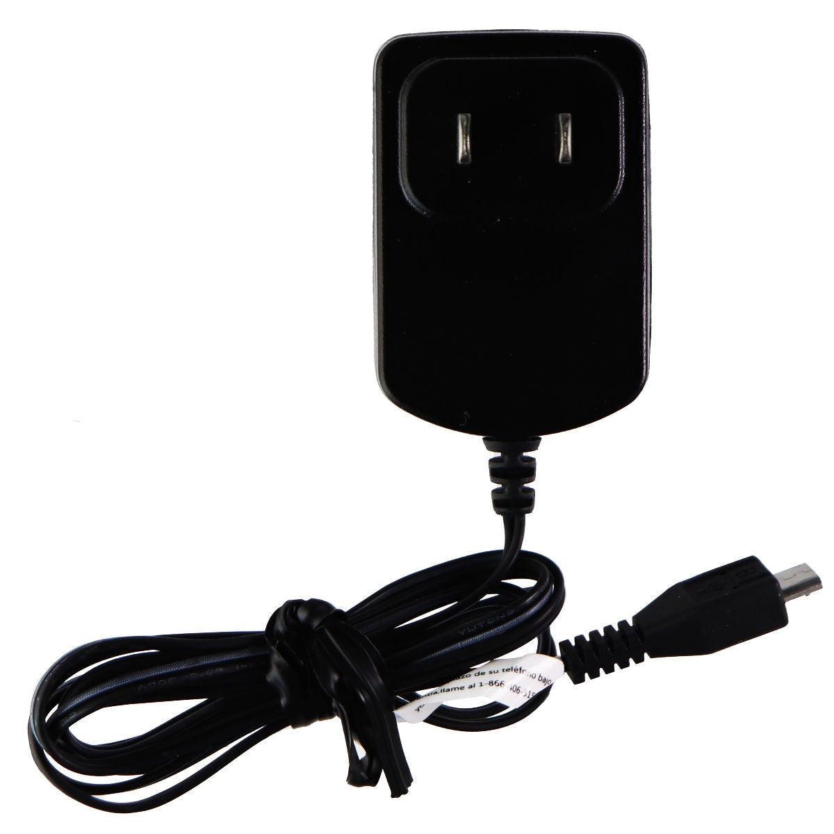 3-Foot Travel Charger (5V/550mA) Micro-USB Wall Adapter - Black (PA-5V550mA-005) Cell Phone - Chargers & Cradles Unbranded - Simple Cell Bulk Wholesale Pricing - USA Seller