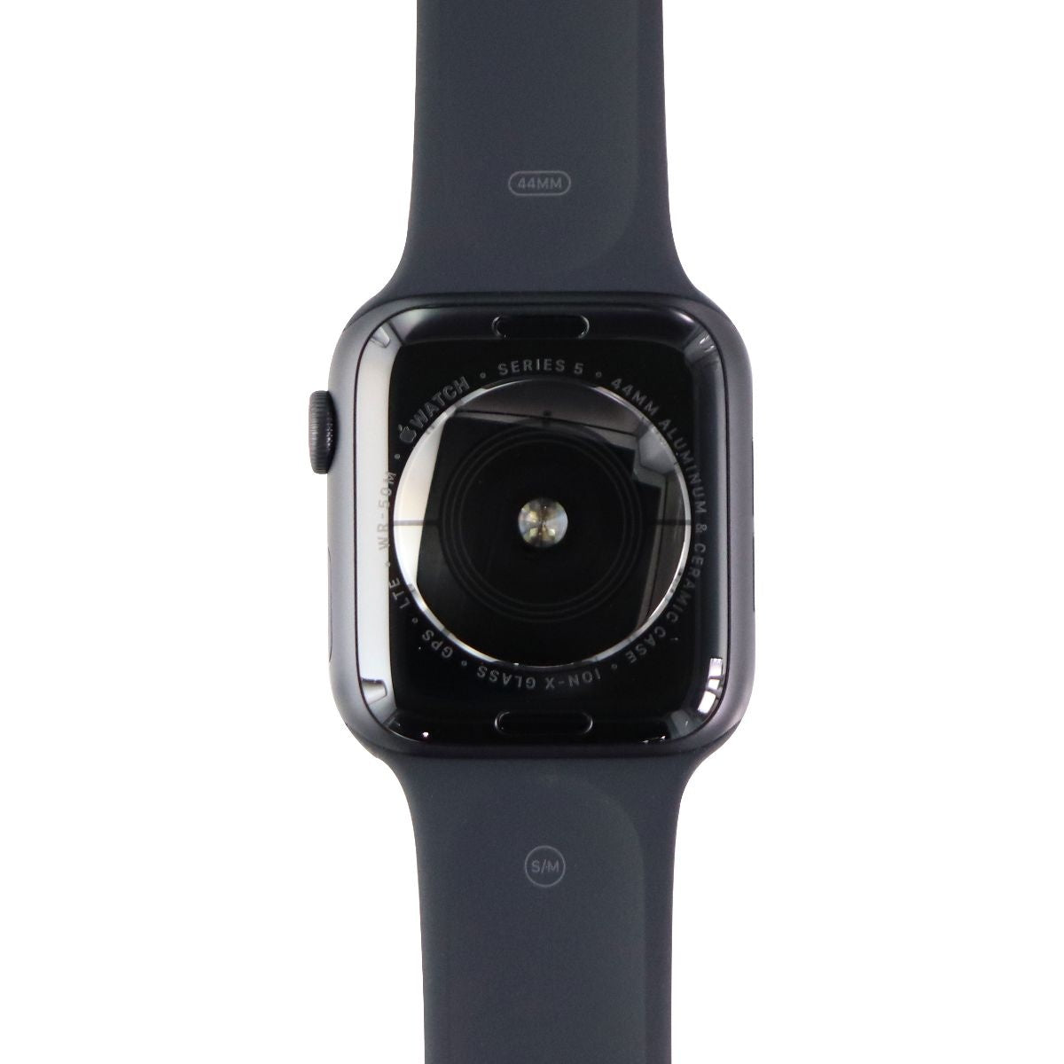 Apple Watch Series 5 (GPS + Cellular) 44mm Space Gray Aluminum/Black Sport Band Smart Watches Apple - Simple Cell Bulk Wholesale Pricing - USA Seller