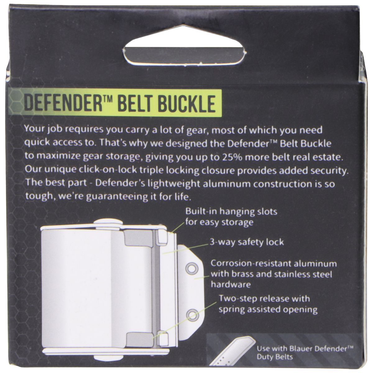 Blauer. DEFENDER Premium Leather Duty Belt & Buckle Combo (Size 28) B011/BB001 Other Sporting Goods Blauer. - Simple Cell Bulk Wholesale Pricing - USA Seller