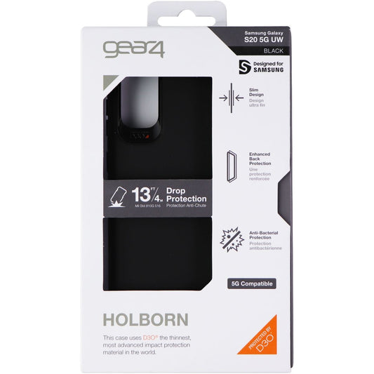 ZAGG Holborn Series Hybrid Case for Samsung Galaxy S20 5G UW - Matte Black Cell Phone - Cases, Covers & Skins Zagg - Simple Cell Bulk Wholesale Pricing - USA Seller
