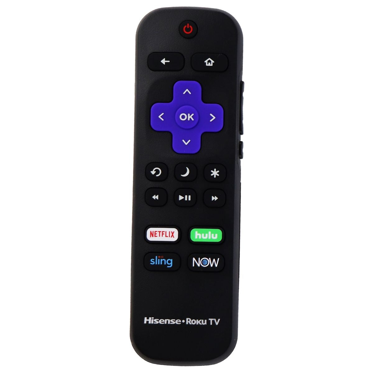 Hisense Remote (HU-RCRUS-20) for Select Hisense TVs - Black (Netflix/Hulu/Sling) TV, Video & Audio Accessories - Remote Controls Hisense - Simple Cell Bulk Wholesale Pricing - USA Seller