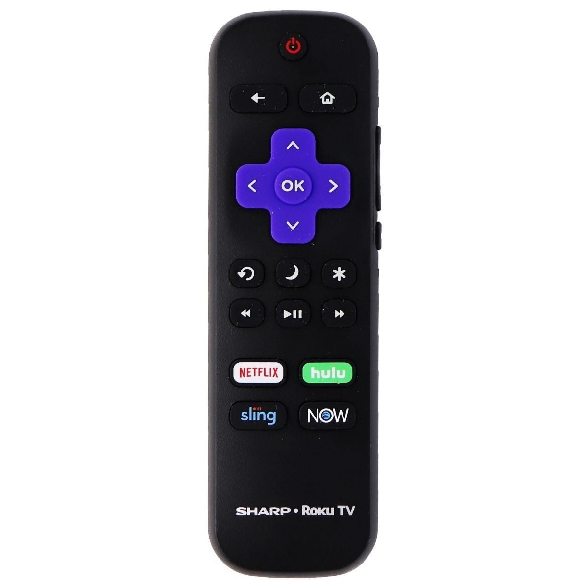 Sharp TV Remote Control (LC-RCRUS-20) for Select Hisense/Sharp TVs - Black TV, Video & Audio Accessories - Remote Controls SHARP - Simple Cell Bulk Wholesale Pricing - USA Seller