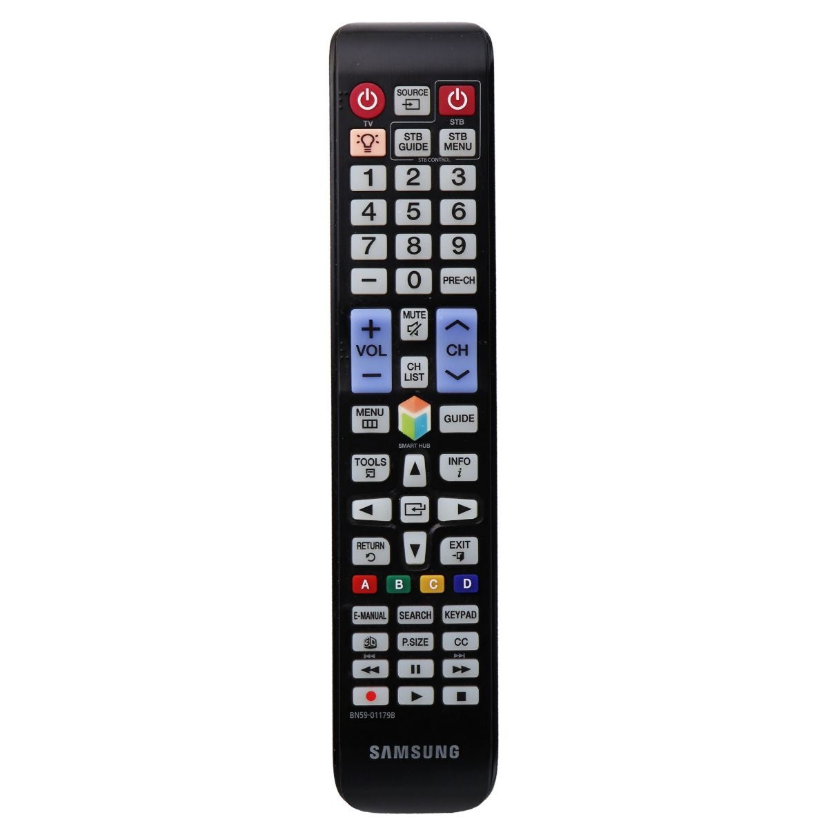 Samsung Remote Control (BN59-01179B) for Select Samsung TVs - Black TV, Video & Audio Accessories - Remote Controls Samsung - Simple Cell Bulk Wholesale Pricing - USA Seller