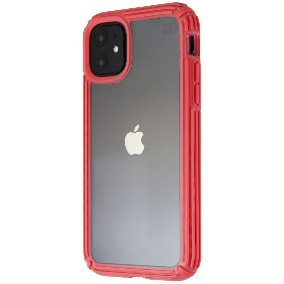 Speck Presidio V-Grip Series Case for Apple iPhone 11 - Clear/Parrot Pink Cell Phone - Cases, Covers & Skins Speck - Simple Cell Bulk Wholesale Pricing - USA Seller