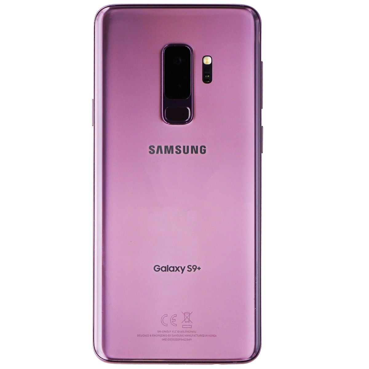 Samsung Galaxy S9+ (6.2-in) Smartphone (SM-G965U) Unlocked - 64GB / Lilac Purple Cell Phones & Smartphones Samsung - Simple Cell Bulk Wholesale Pricing - USA Seller