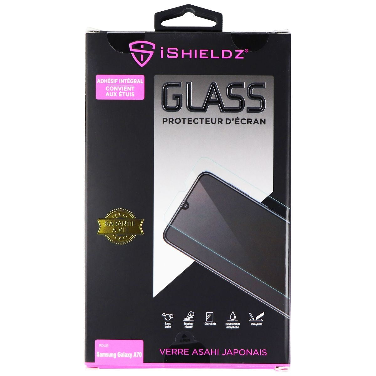 iShieldz Tempered Glass Screen Protector for Galaxy A70 - Clear Cell Phone - Screen Protectors iShieldz - Simple Cell Bulk Wholesale Pricing - USA Seller