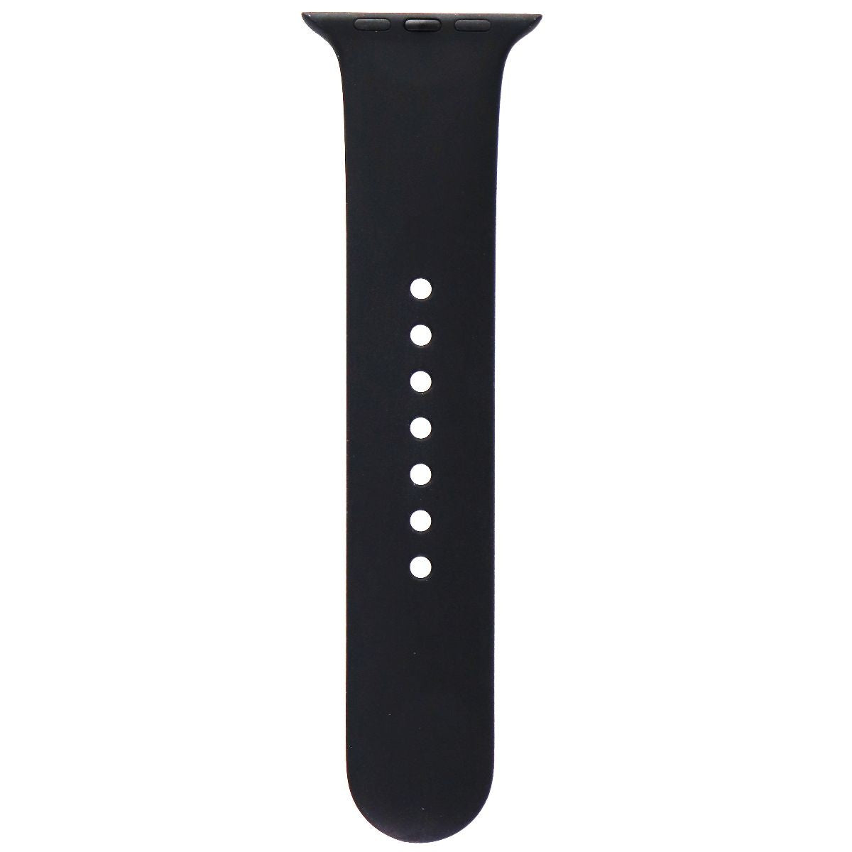 Apple Watch Sport Band Strap (S/M) 45mm/44mm/42mm - Black / Adjusting Side Smart Watch Accessories - Watch Bands Apple - Simple Cell Bulk Wholesale Pricing - USA Seller