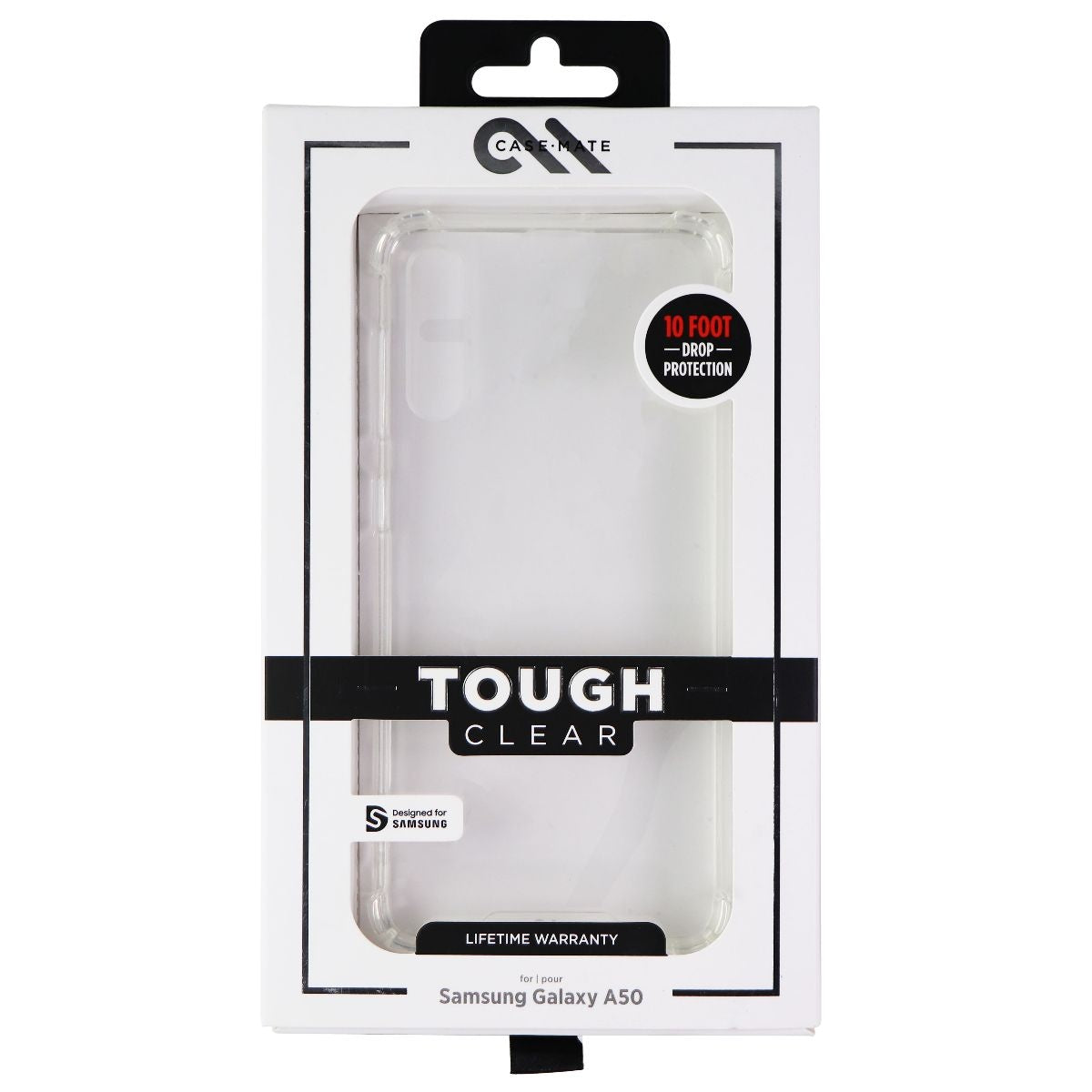 Case-Mate Tough Series Hybrid Case for Samsung Galaxy A50 - Clear Cell Phone - Cases, Covers & Skins Case-Mate - Simple Cell Bulk Wholesale Pricing - USA Seller