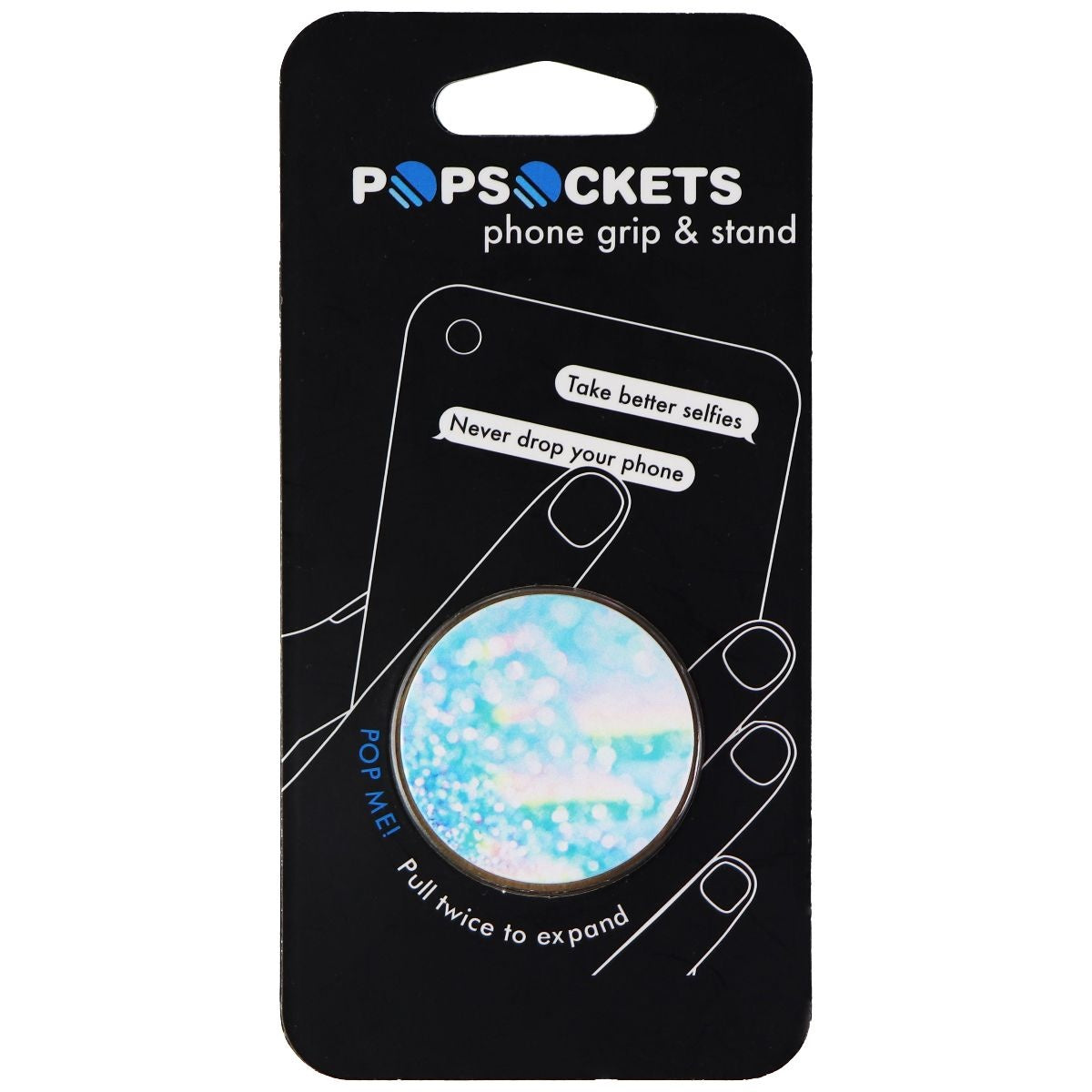 PopSockets (800094) Collapsible Grip and Stand for Phones & Tablets - Opticks Cell Phone - Mounts & Holders PopSockets - Simple Cell Bulk Wholesale Pricing - USA Seller