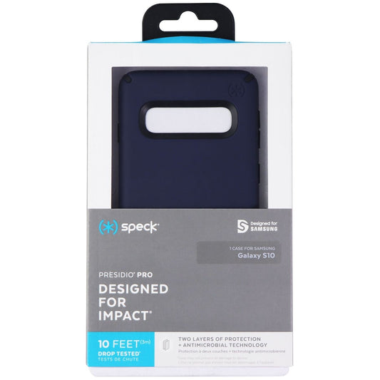 Speck Presidio Pro Case for Samsung Galaxy S10 - Eclipse Blue/Carbon Black Cell Phone - Cases, Covers & Skins Speck - Simple Cell Bulk Wholesale Pricing - USA Seller