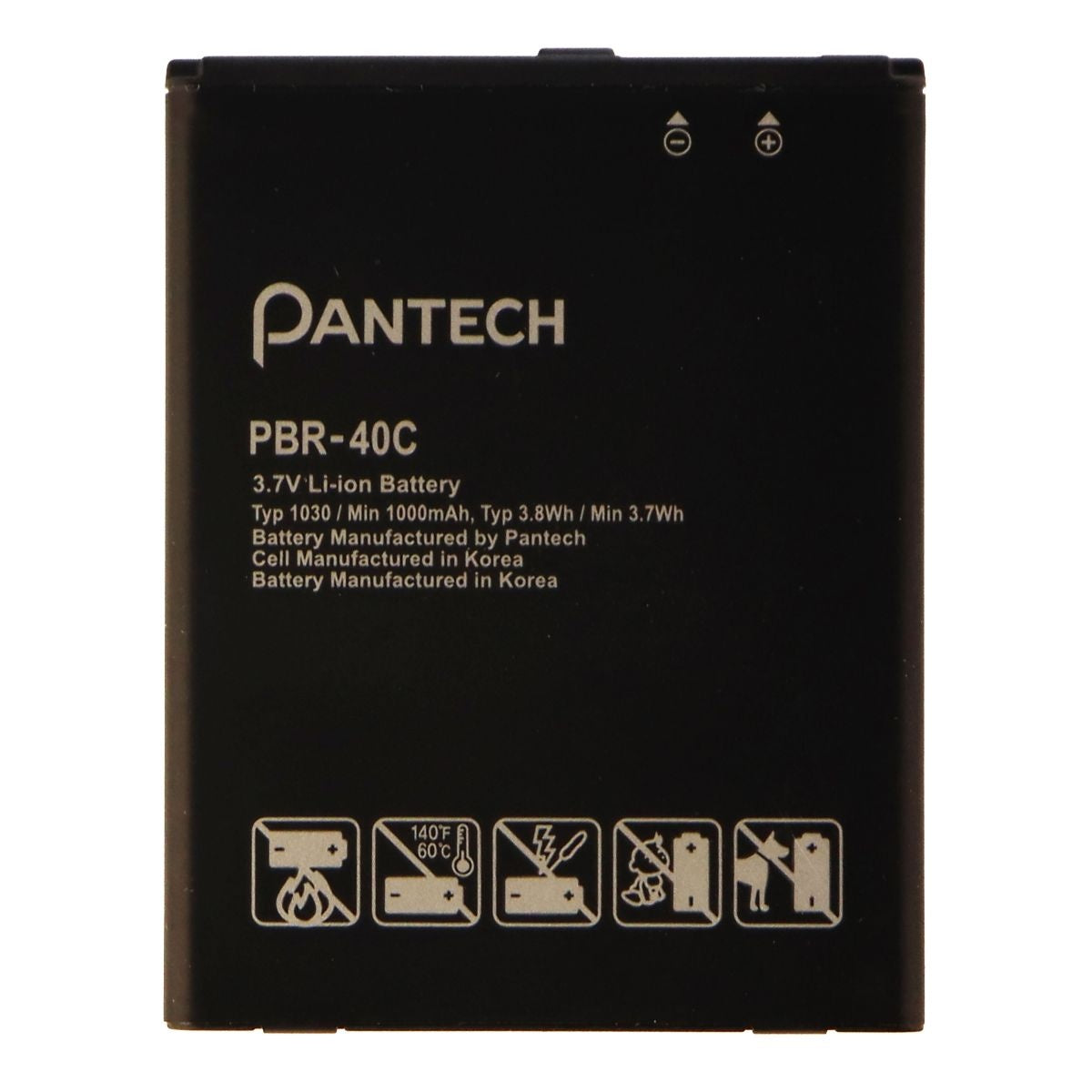 Pantech Standard Battery PBR-40C (1000mAh) 3.7V for Pantech Breeze IV