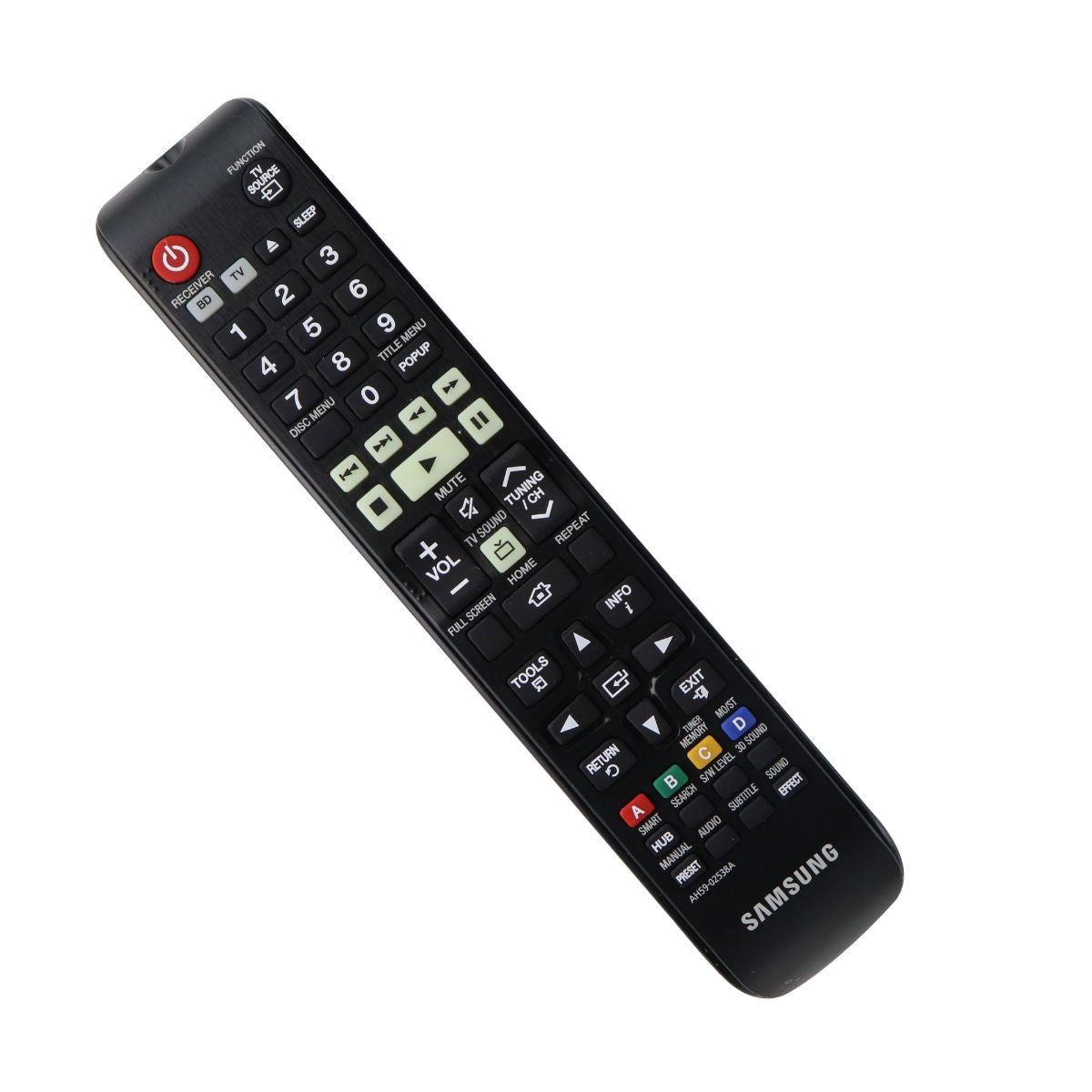 Samsung Remote (AH59-02538A) for Select Samsung Blu-Ray Home Theater Systems TV, Video & Audio Accessories - Remote Controls Samsung - Simple Cell Bulk Wholesale Pricing - USA Seller