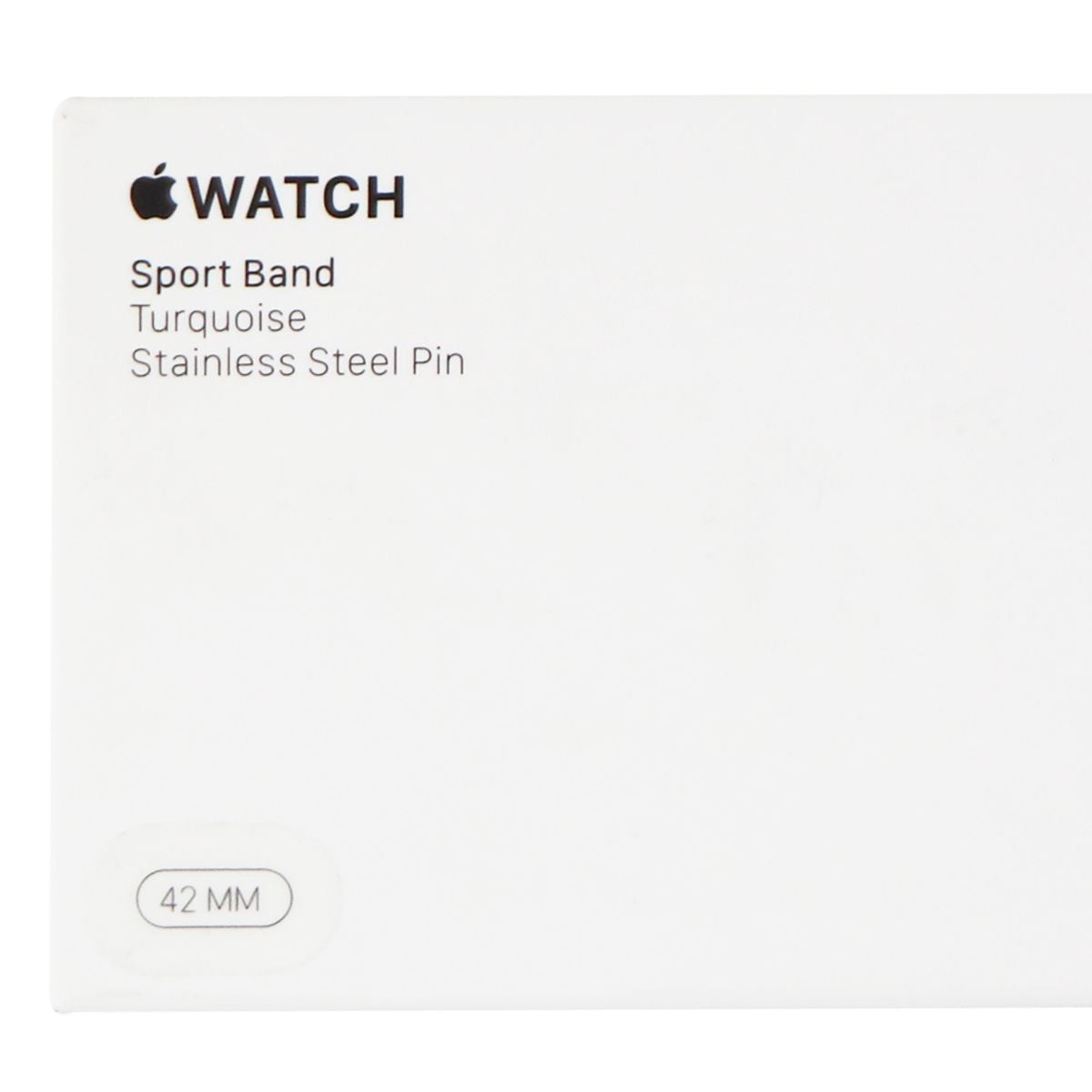 Apple Watch Sport Band (42mm) for Apple Watch Any Series 42mm & 44mm - Turquoise Smart Watch Accessories - Watch Bands Apple - Simple Cell Bulk Wholesale Pricing - USA Seller