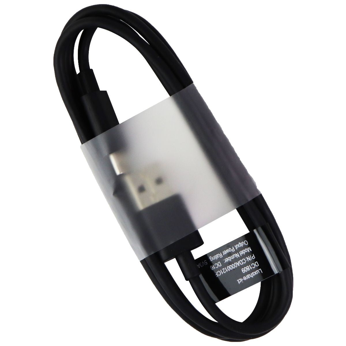 Luxshare (DC10) 3.3Ft USB Cable for USB - C Devices - Black Cell Phone - Cables & Adapters luxshare - Simple Cell Bulk Wholesale Pricing - USA Seller