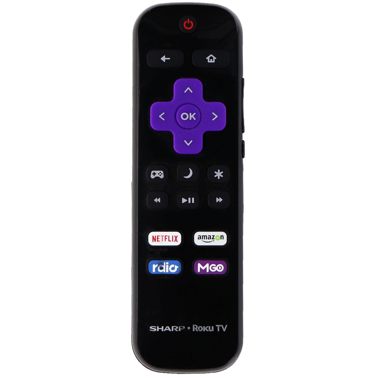 Sharp Remote (LC-RCRUS-16) for Sharp TVs - Black (Netflix/Amazon/Rdio/MGo) TV, Video & Audio Accessories - Remote Controls SHARP - Simple Cell Bulk Wholesale Pricing - USA Seller